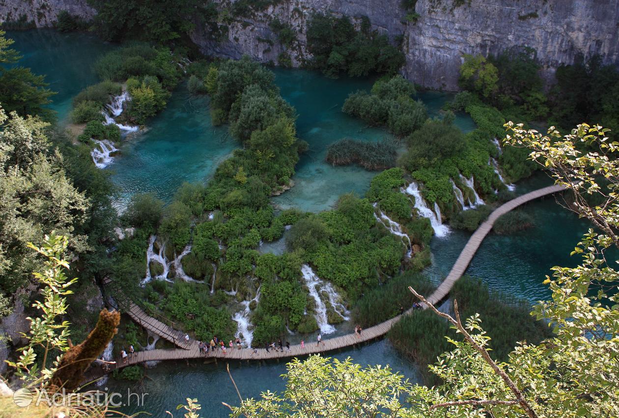 National park Plitvička jezera in Croatia