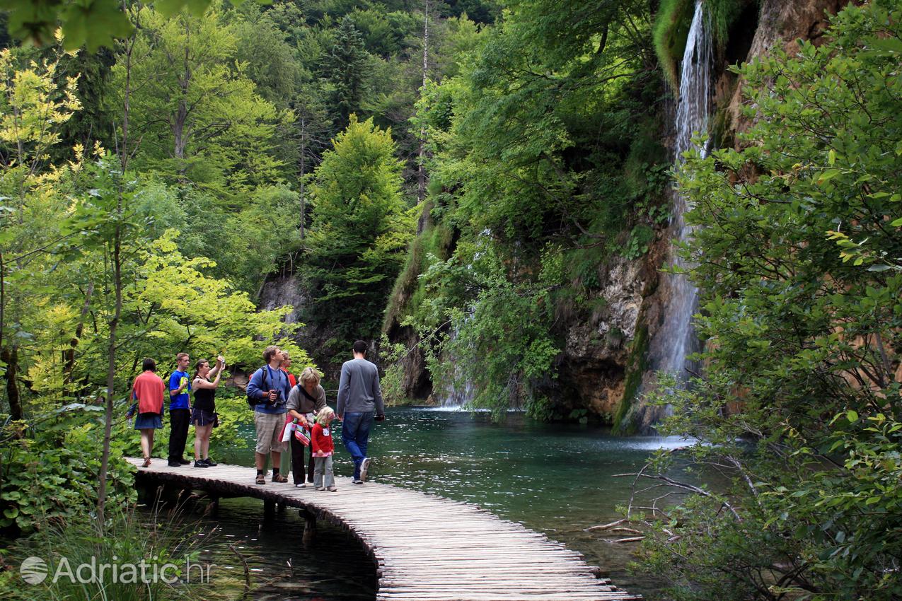 National park Plitvička jezera in Croatia