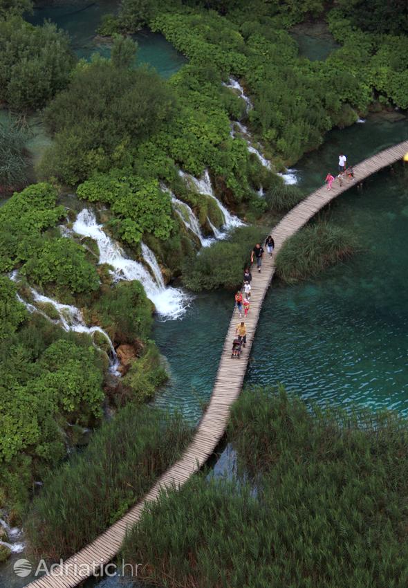 National park Plitvička jezera in Croatia