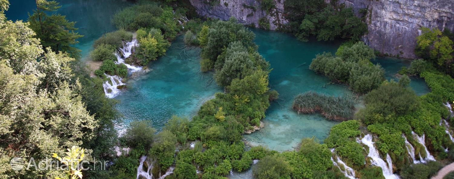 National park Plitvička jezera in Croatia