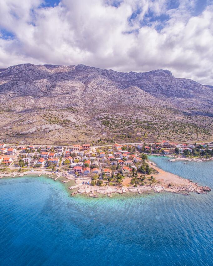 Ribarica in riviera Karlobag (Kvarner)