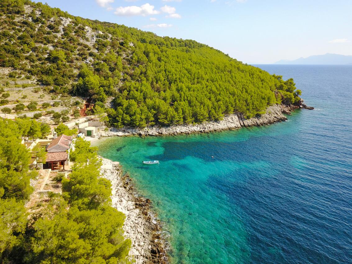 Golubinka sur l’île Hvar (Srednja Dalmacija)
