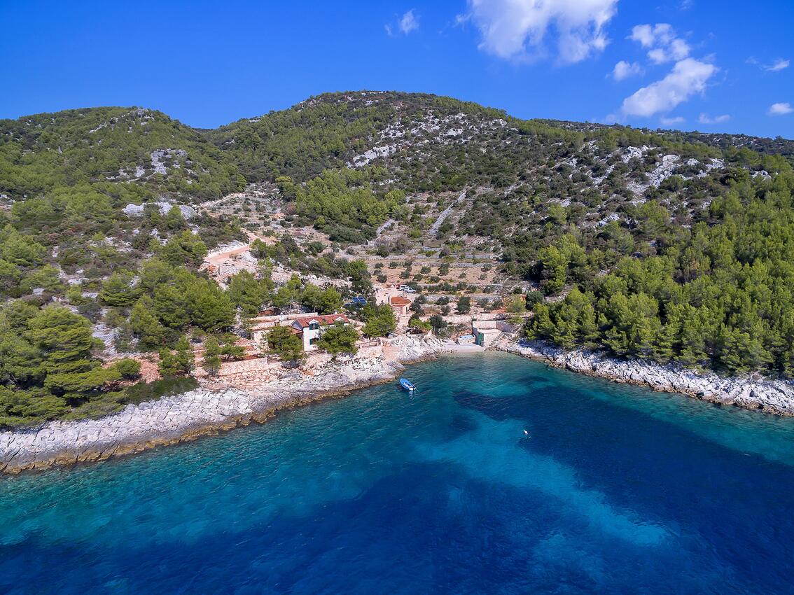 Golubinka sur l’île Hvar (Srednja Dalmacija)