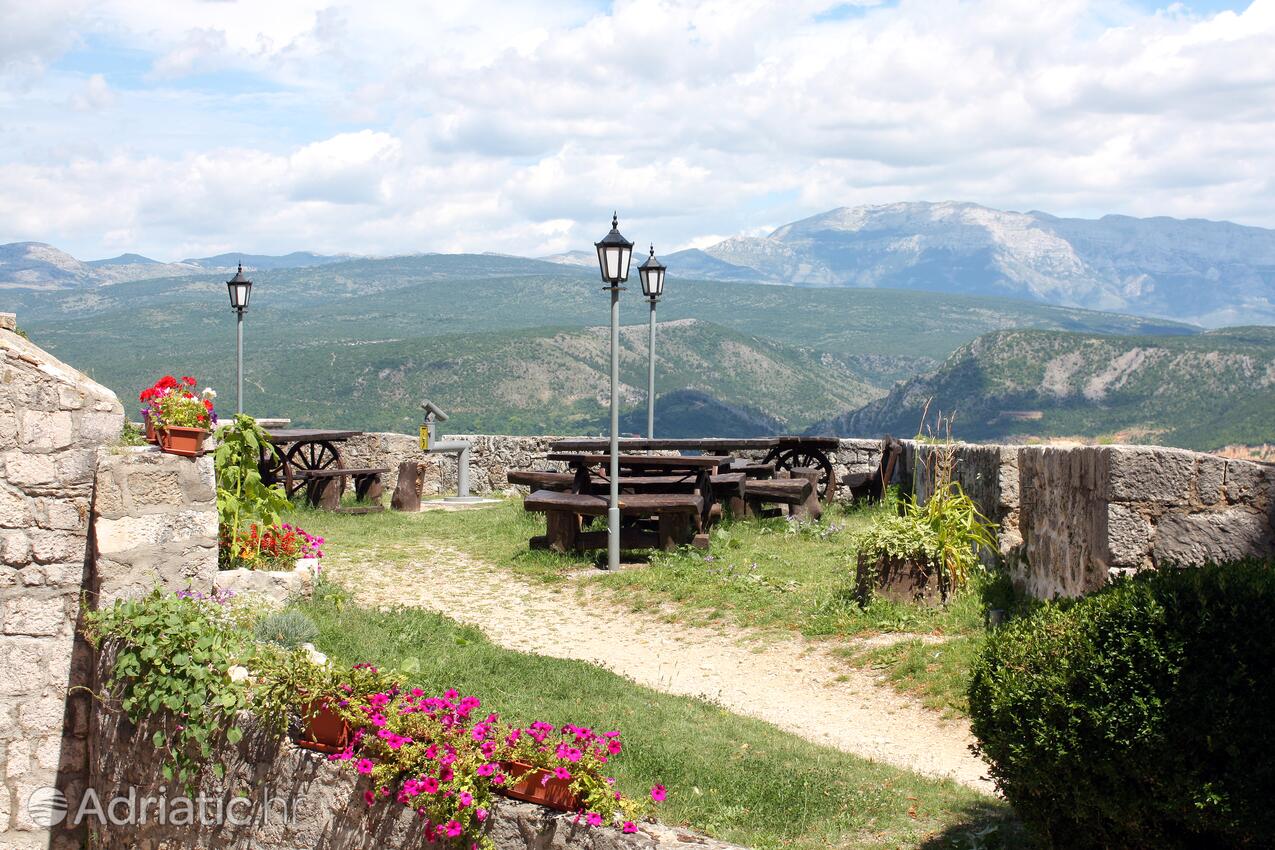 Knin dans la côte Zagora (Sjeverna Dalmacija)