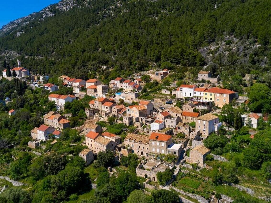 Babino Polje sull'isola Mljet (Južna Dalmacija)