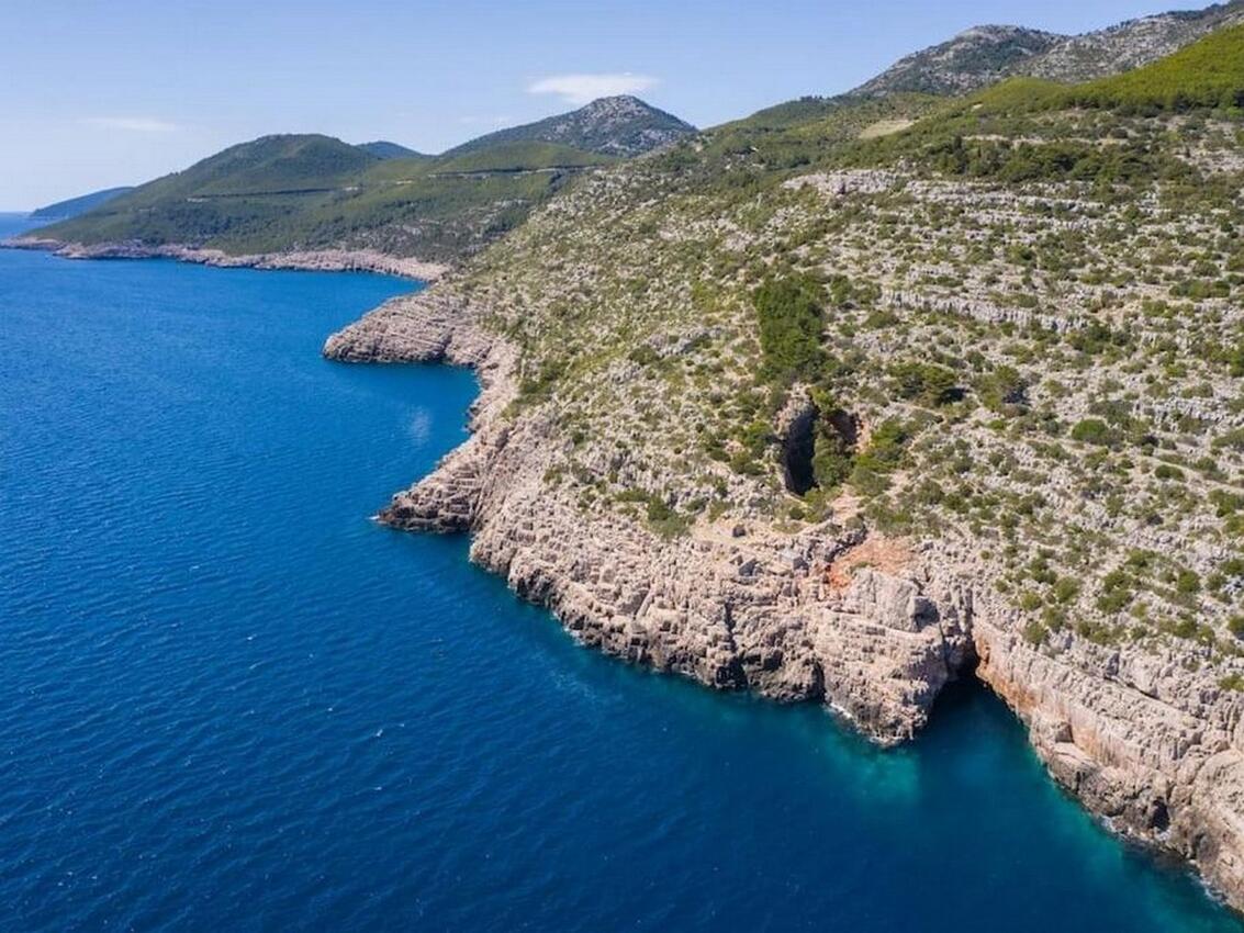 Babino Polje sull'isola Mljet (Južna Dalmacija)