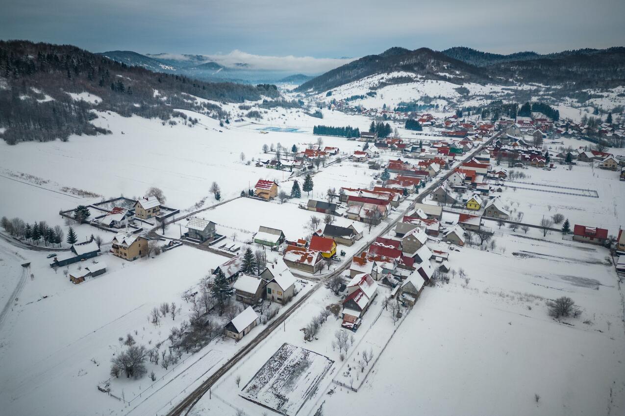 Mrkopalj na riwierze Gorski kotar (Lika i Gorski kotar)