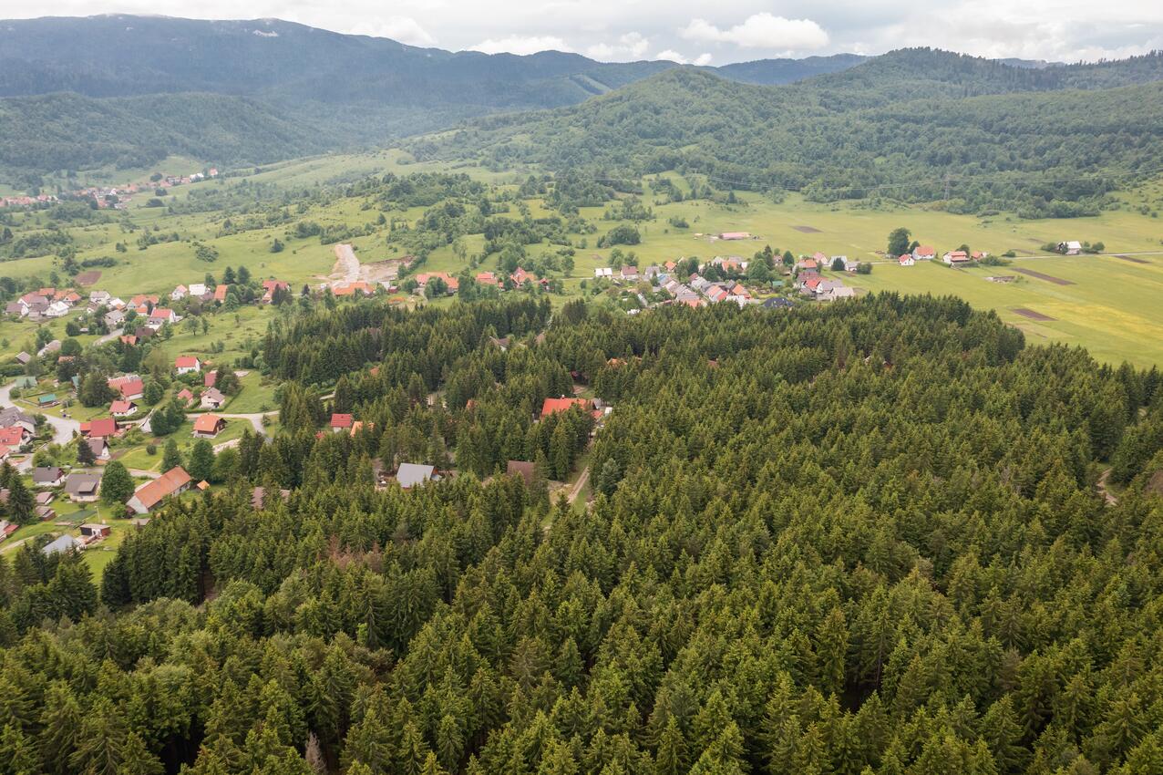 Mrkopalj na riviére Gorski kotar (Lika i Gorski kotar)