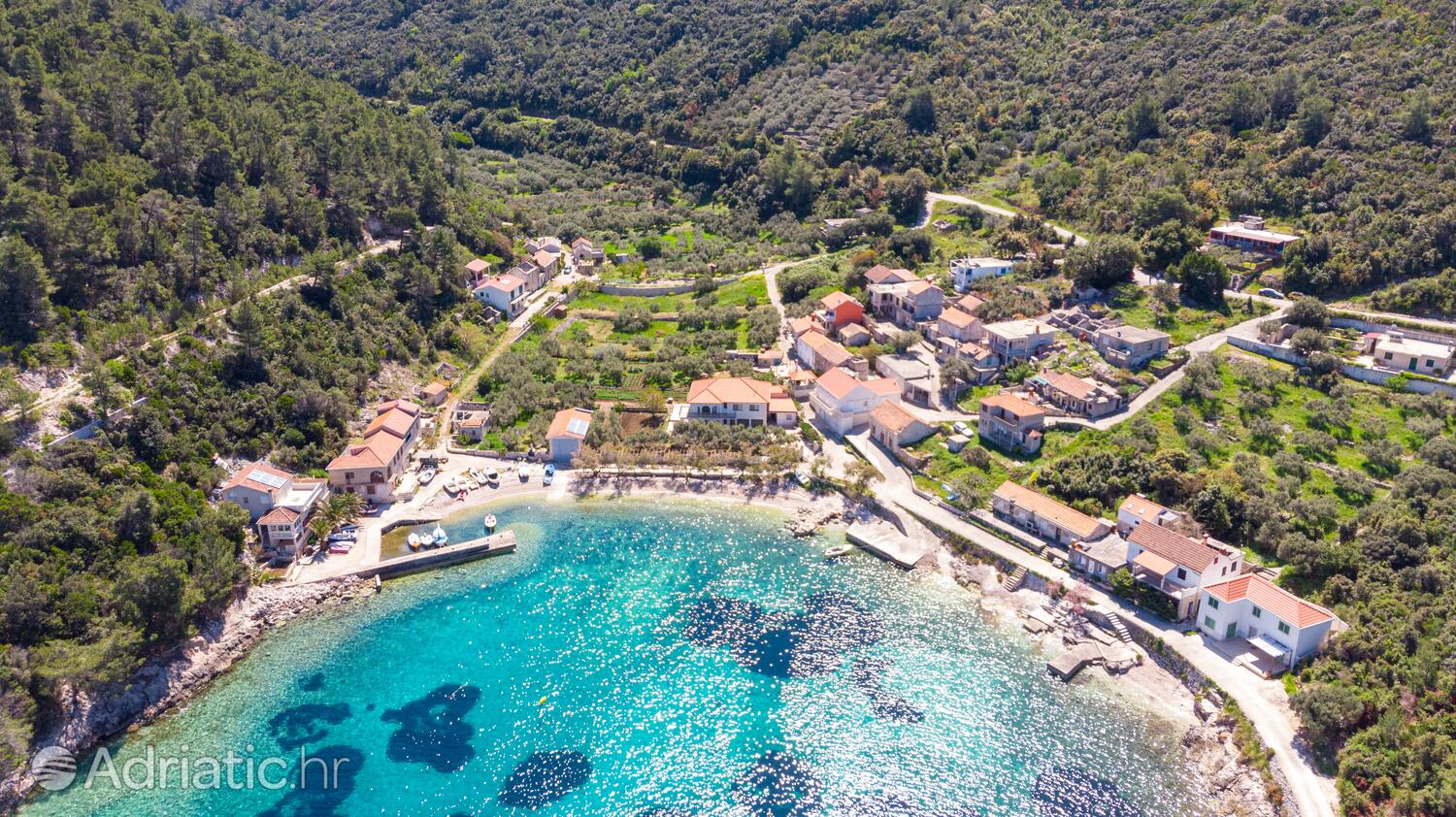 Babina on the island Korčula (Južna Dalmacija)