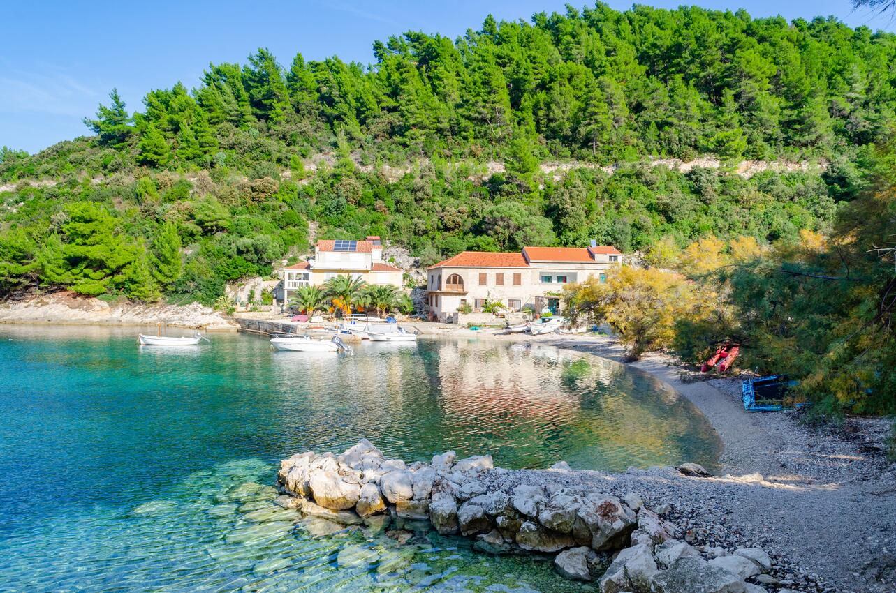 Babina on the island Korčula (Južna Dalmacija)