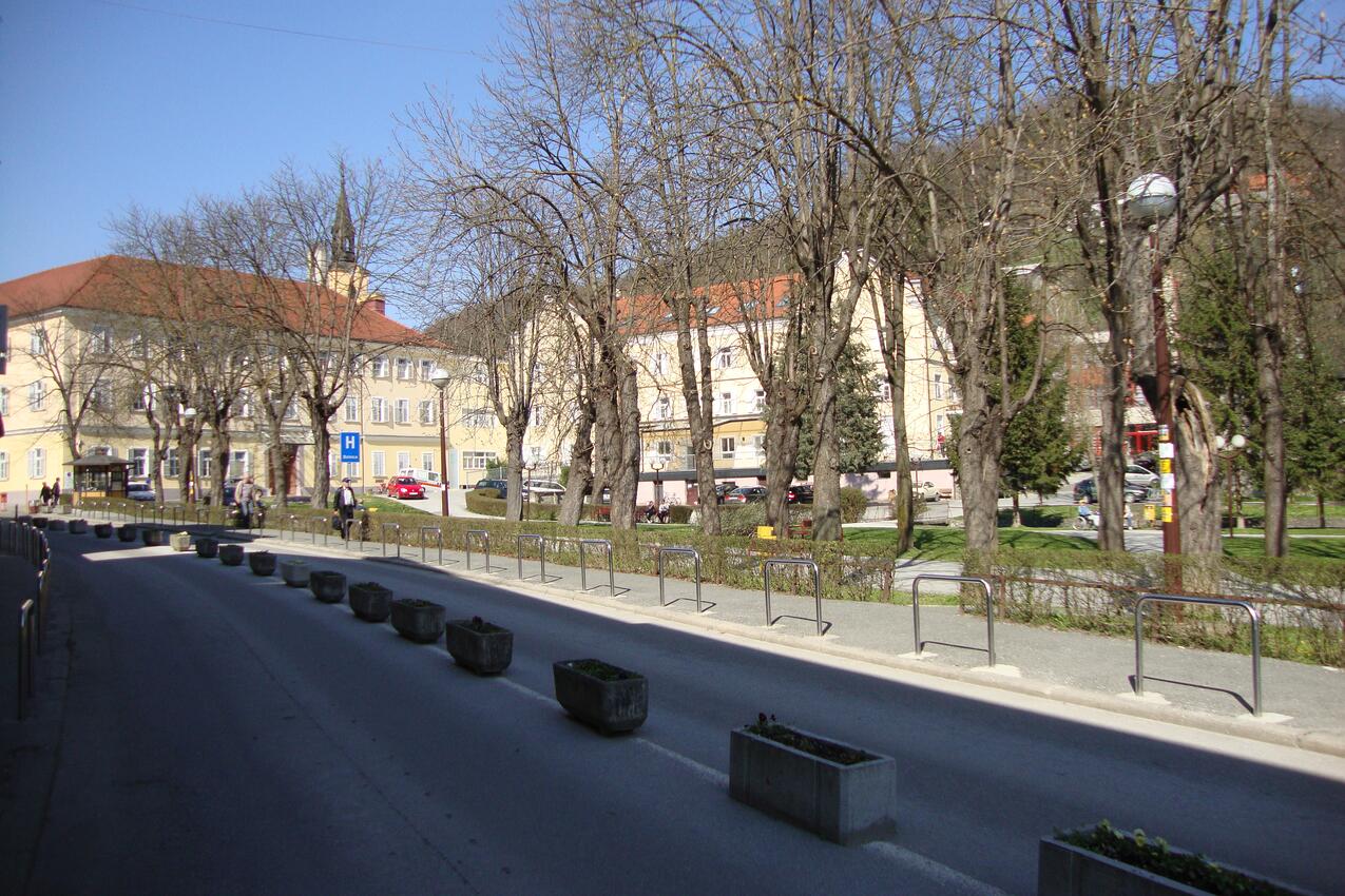 Krapinske Toplice na riwierze Zagorje (Kontinentalna Hrvatska)