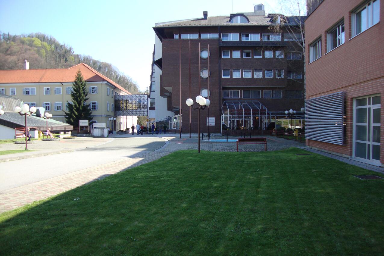 Krapinske Toplice na riwierze Zagorje (Kontinentalna Hrvatska)