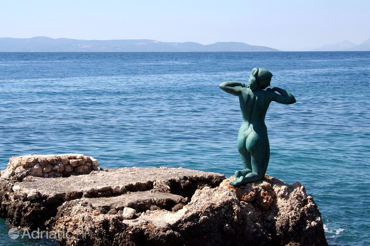 Podgora dans la côte Makarska (Srednja Dalmacija)