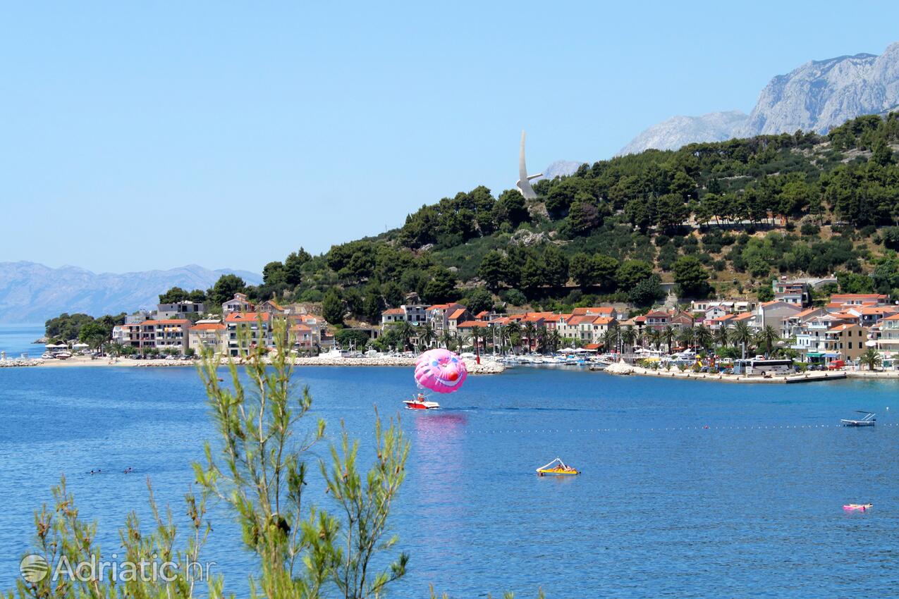 Podgora dans la côte Makarska (Srednja Dalmacija)