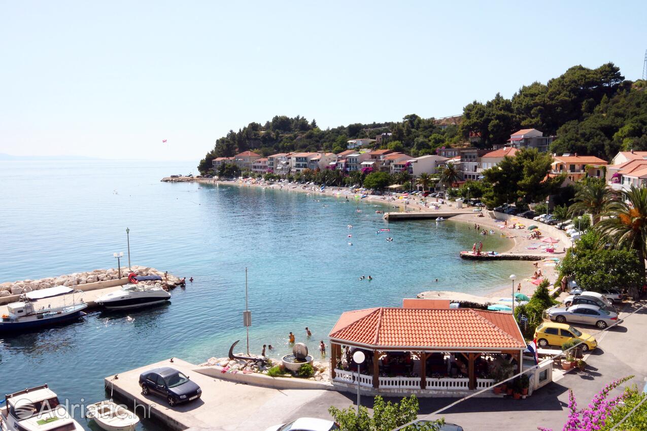 Podgora dans la côte Makarska (Srednja Dalmacija)