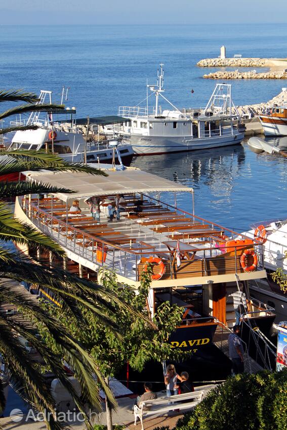 Podgora dans la côte Makarska (Srednja Dalmacija)