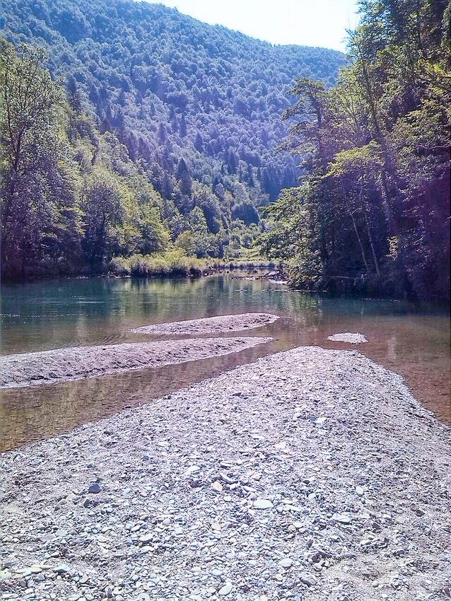 Brod Moravice na riwierze Gorski kotar (Lika i Gorski kotar)