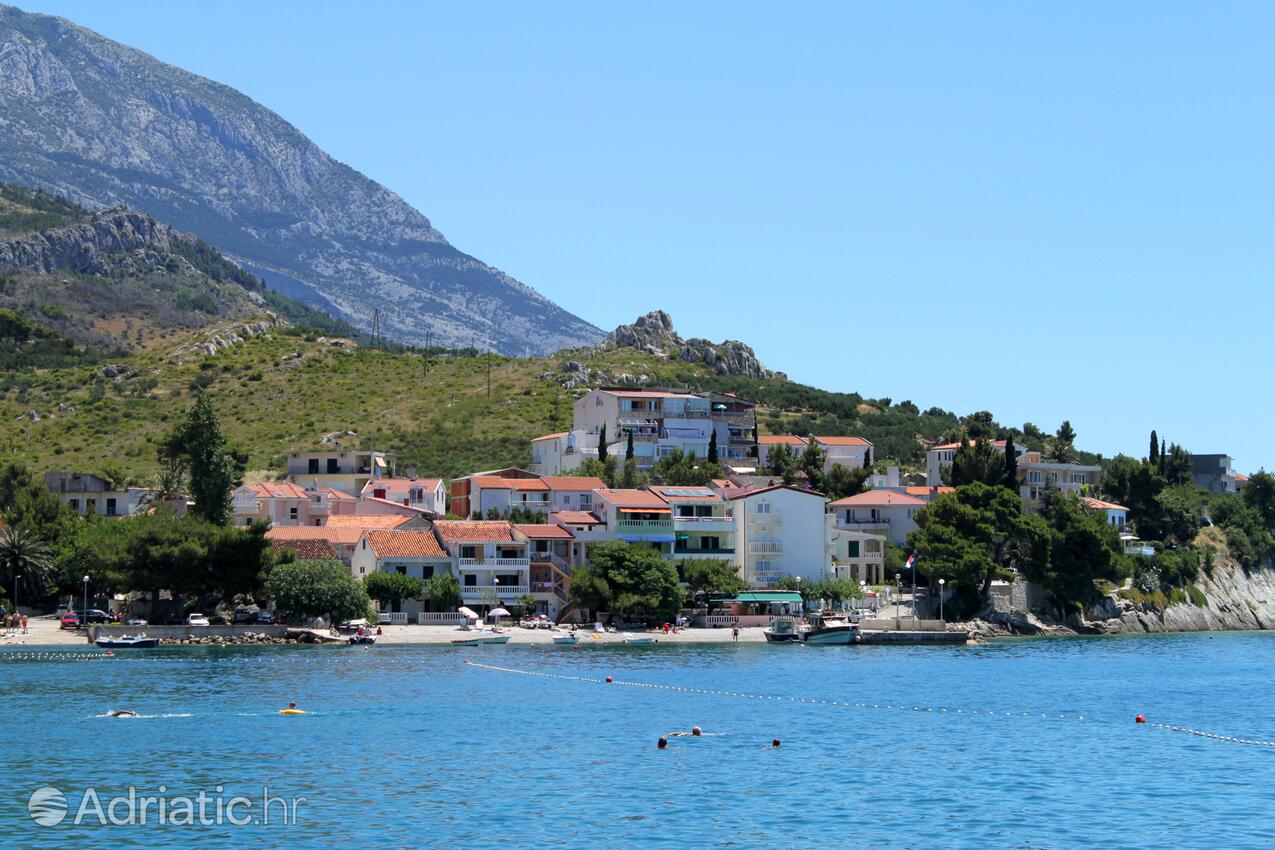 Promajna u rivijeri Makarska (Srednja Dalmacija)