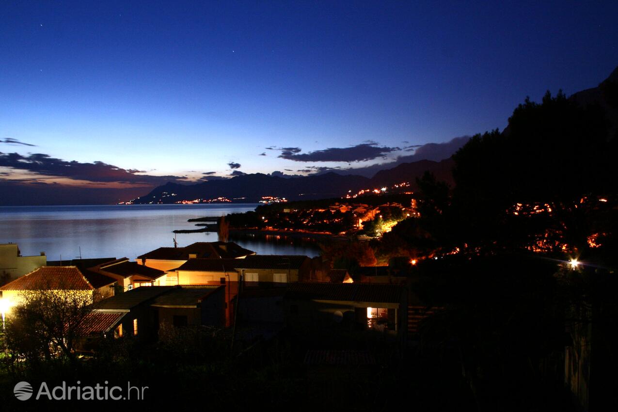 Promajna u rivijeri Makarska (Srednja Dalmacija)