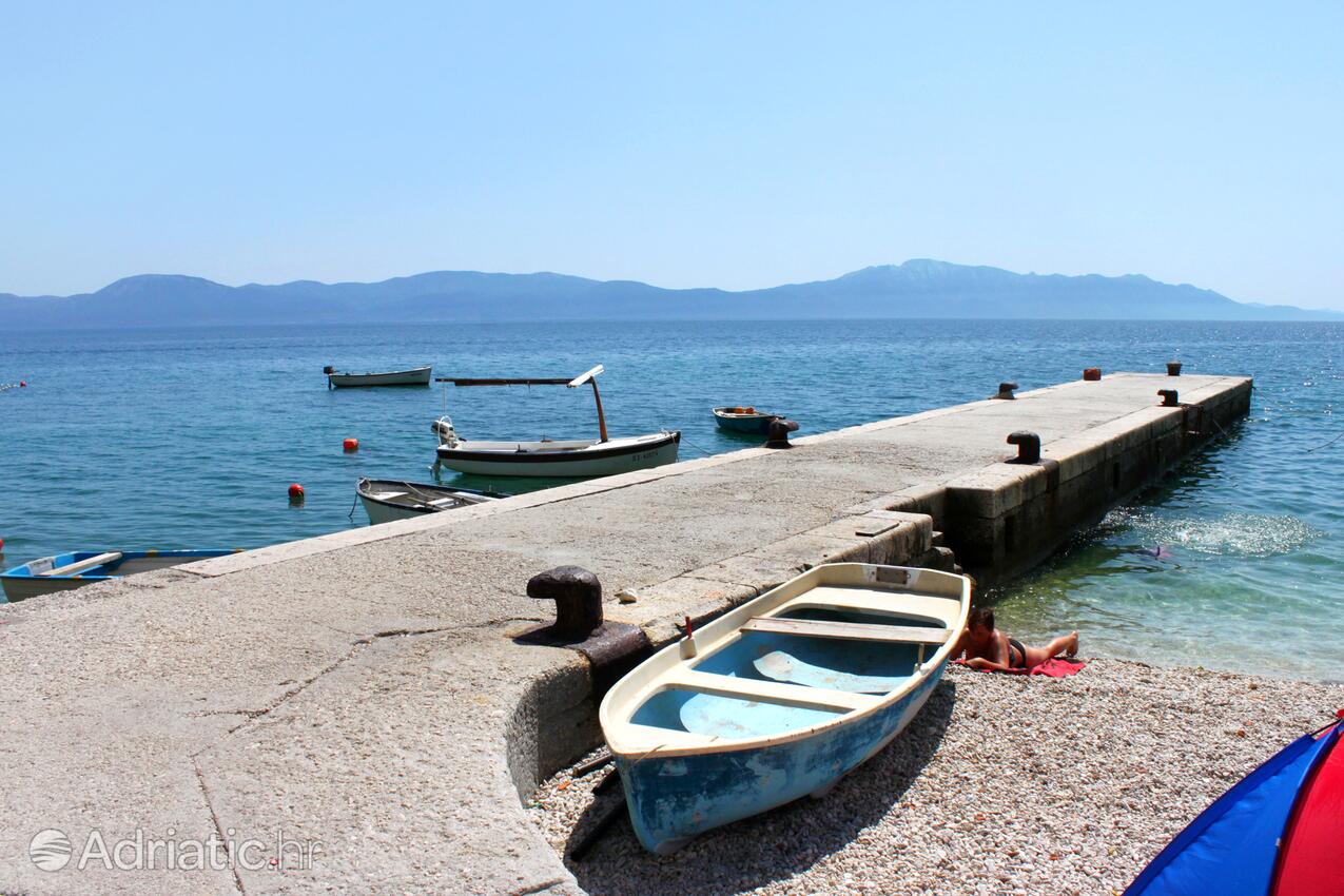 Brist на Ривьере Makarska (Srednja Dalmacija)