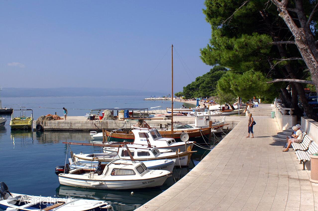 Brela na riviére Makarska (Srednja Dalmacija)