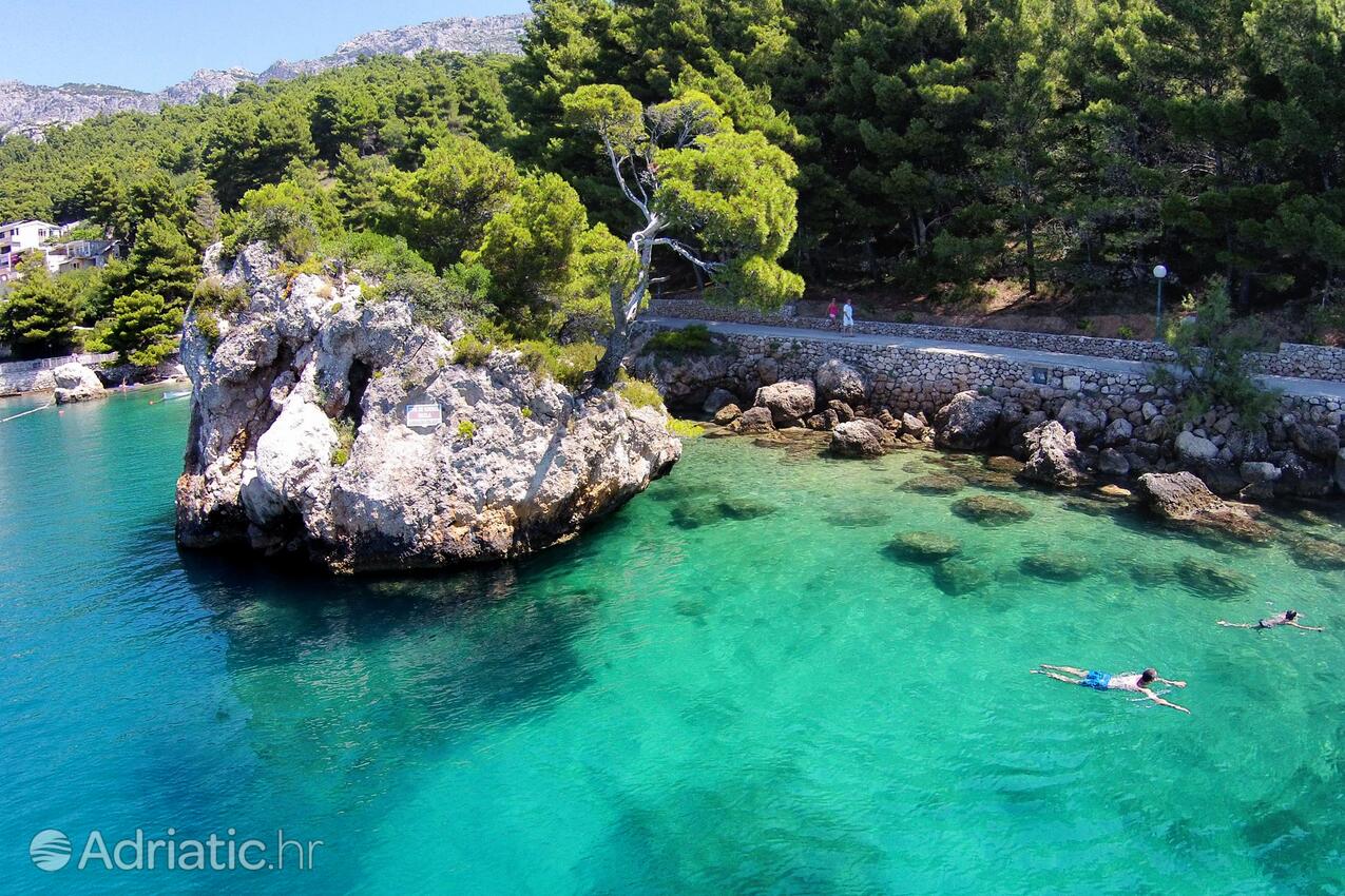 Brela na riviére Makarska (Srednja Dalmacija)