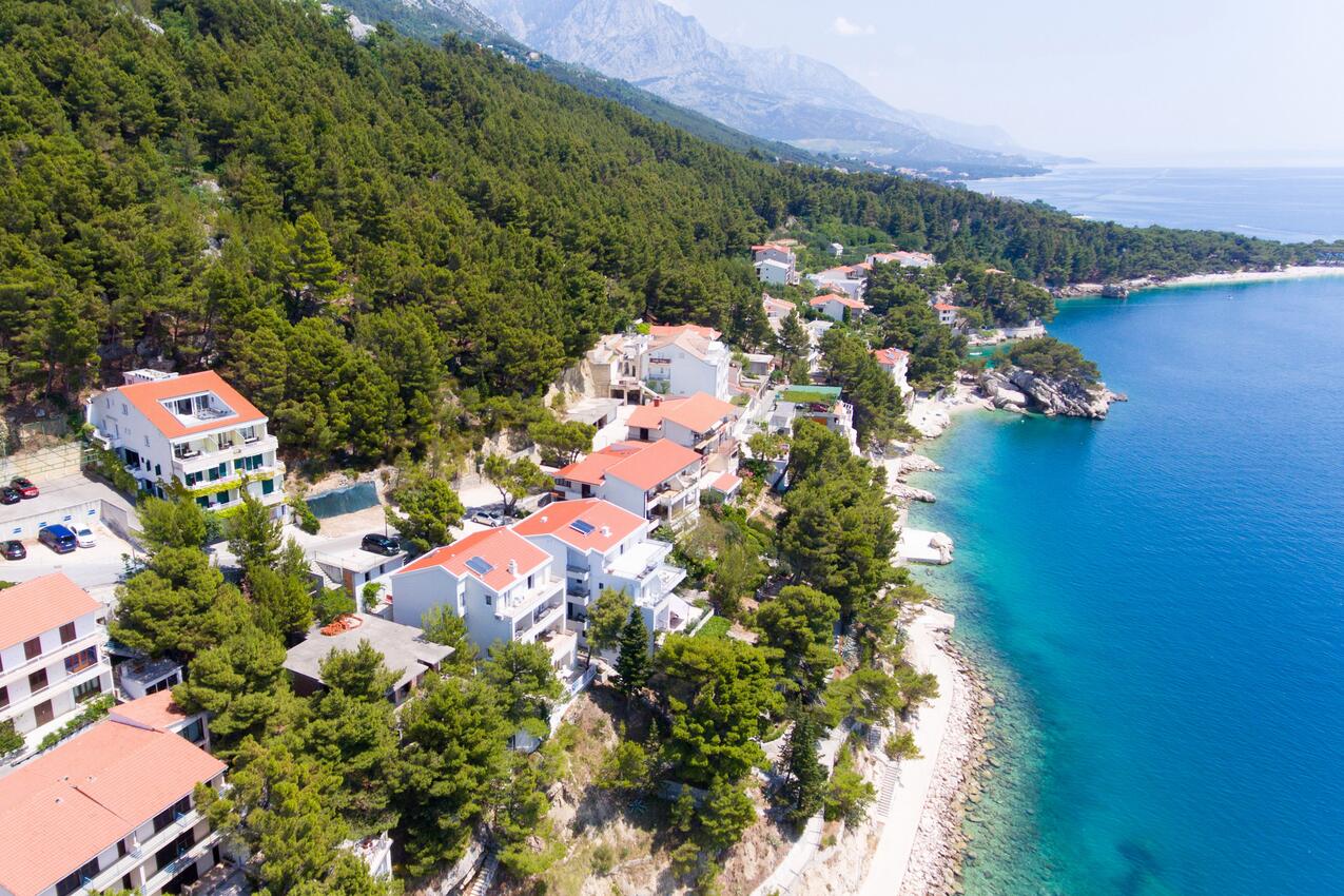 Brela na riviére Makarska (Srednja Dalmacija)