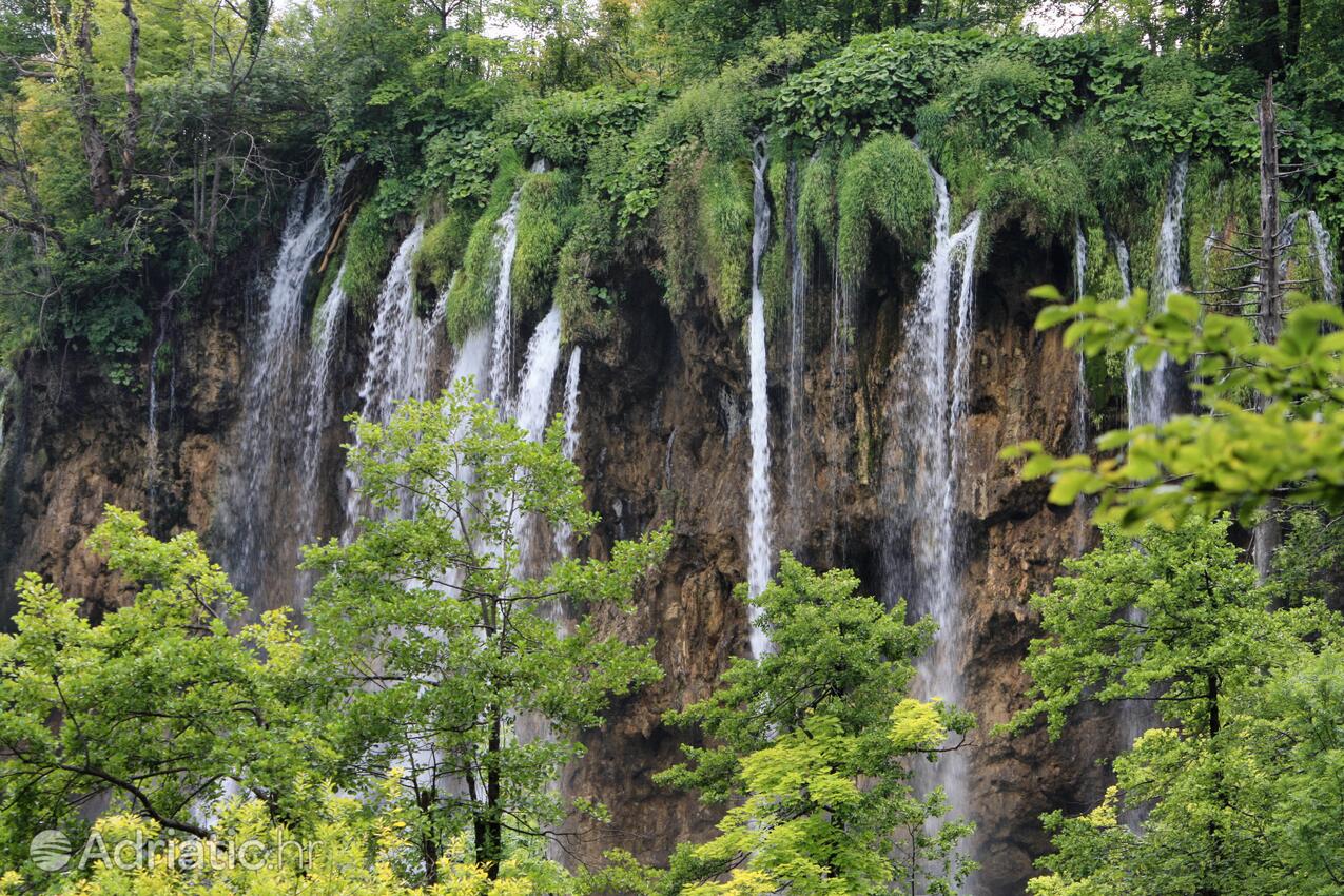 Donje Taborište dans la côte Plitvice (Lika i Gorski kotar)