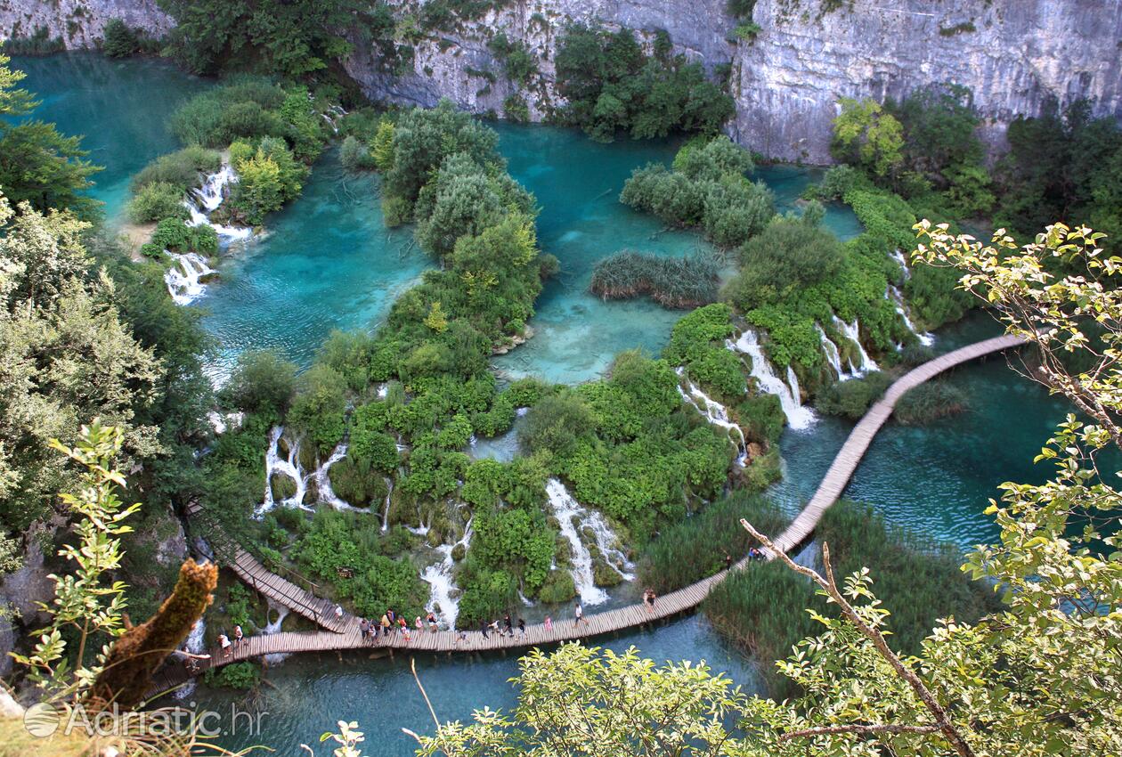 Donje Taborište dans la côte Plitvice (Lika i Gorski kotar)