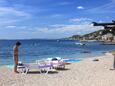 Sumpetar, les plages en autour - la côte Omiš.