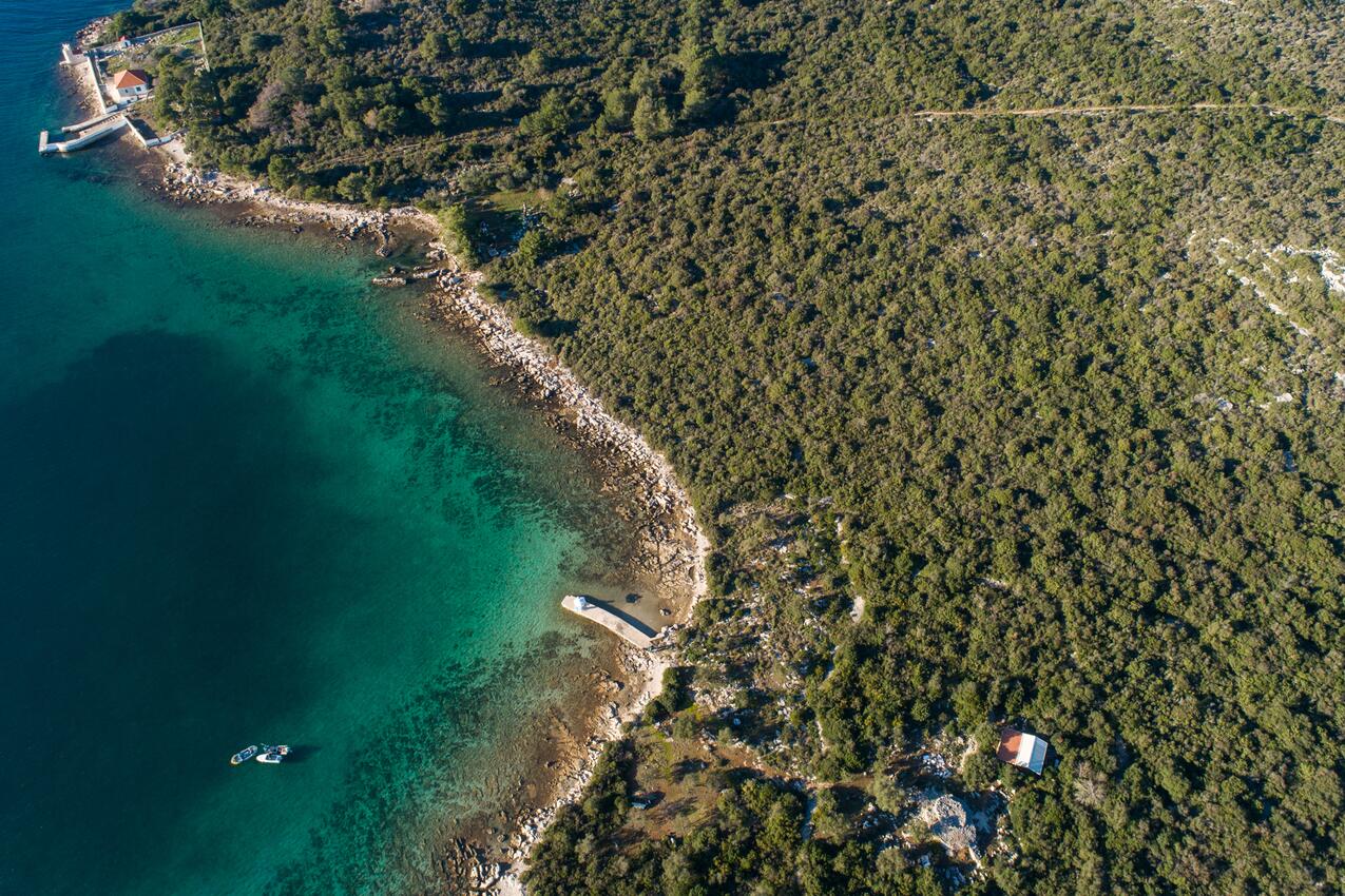 Babac op de route Pašman (Sjeverna Dalmacija)