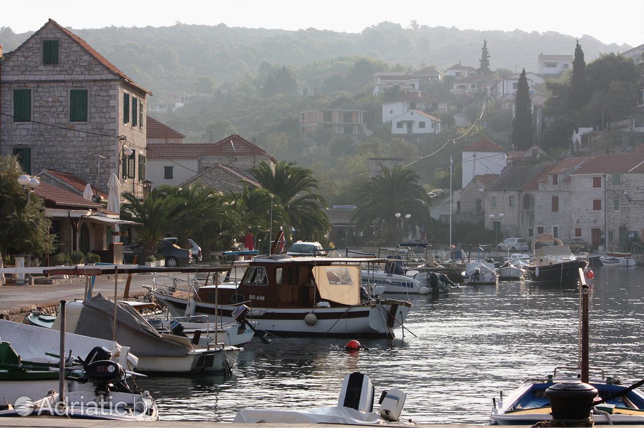 Maslinica en la isla Šolta (Srednja Dalmacija)