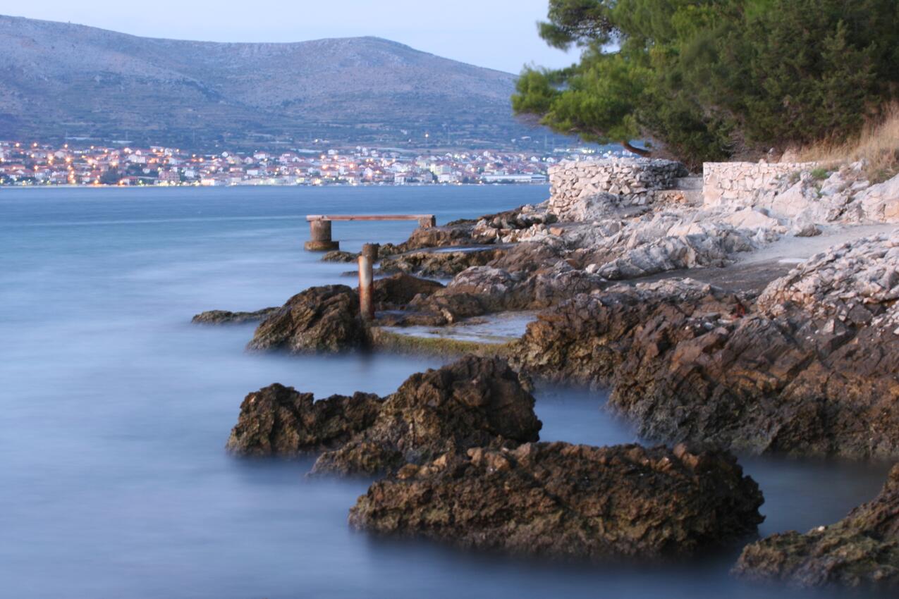 Okrug Donji en la isla Čiovo (Srednja Dalmacija)