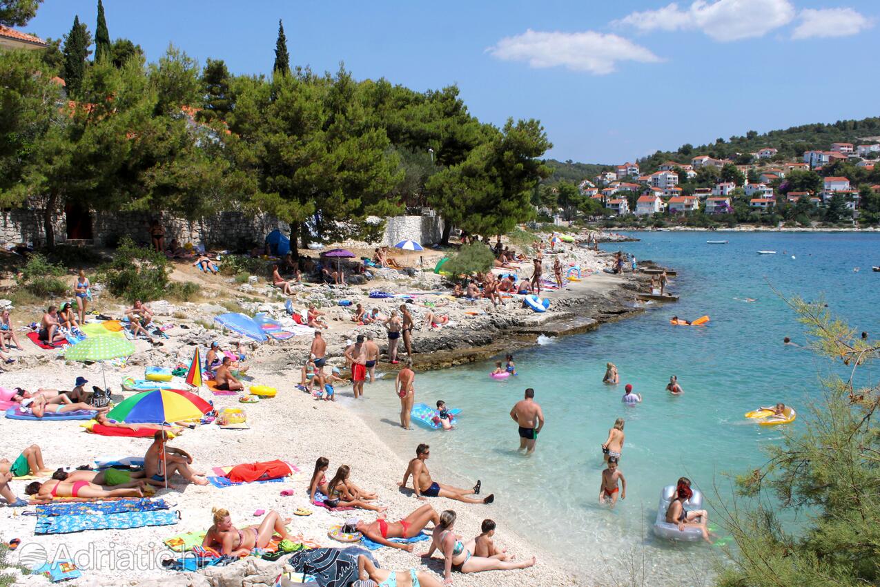 Nearby beaches - Family friendly apartments with a swimming pool Bušinci, Čiovo