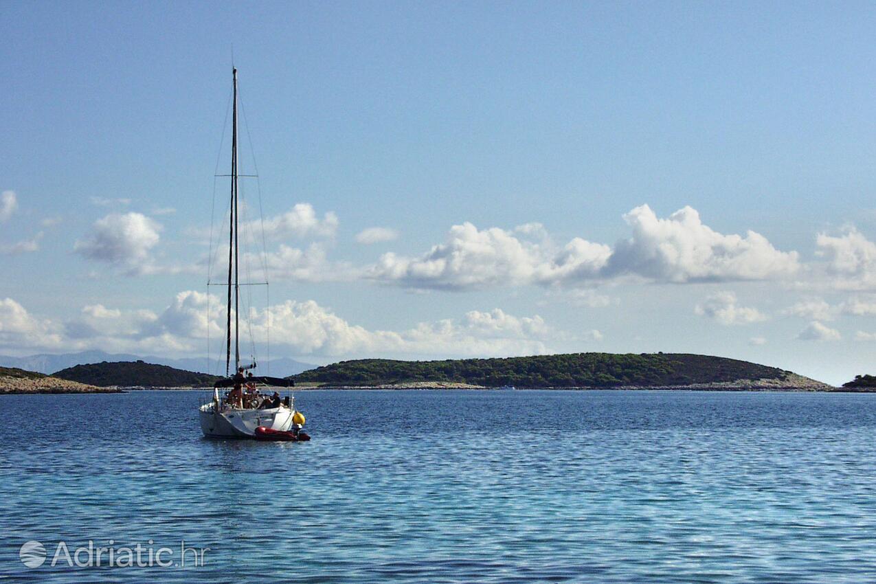 Rukavac op de route Vis (Srednja Dalmacija)