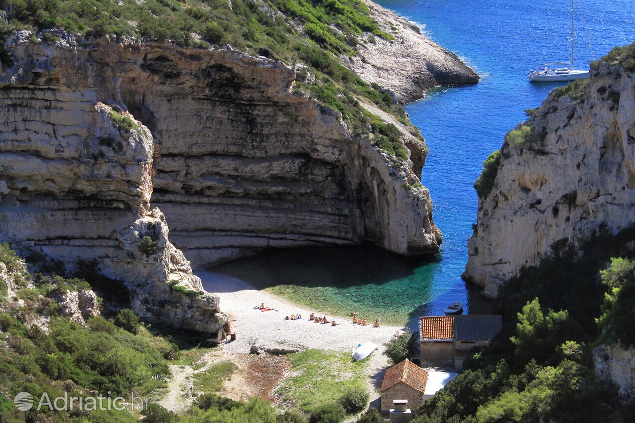 Spiagge nelle vicinanze - Appartamenti con parcheggio Rukavac, Lissa - Vis