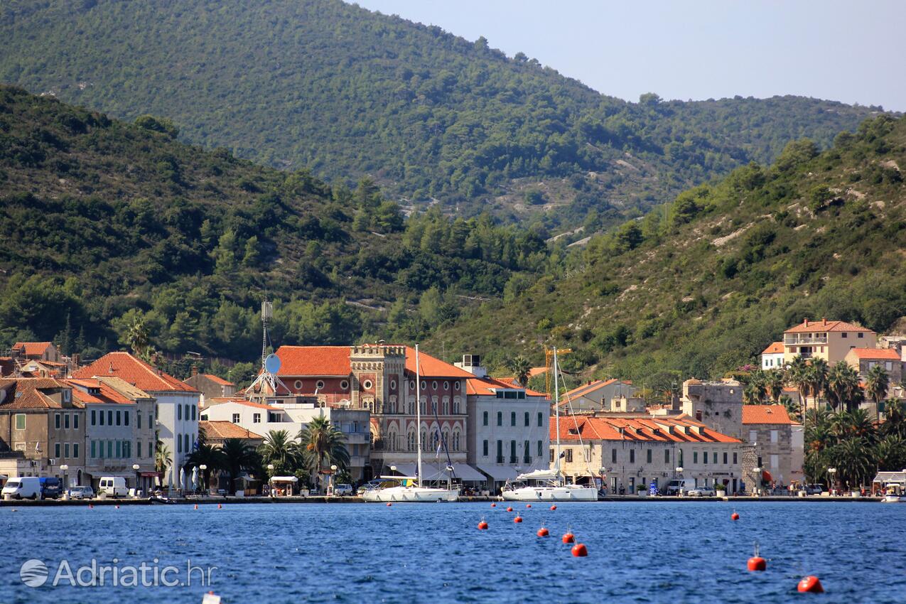 Vis sull'isola Vis (Srednja Dalmacija)