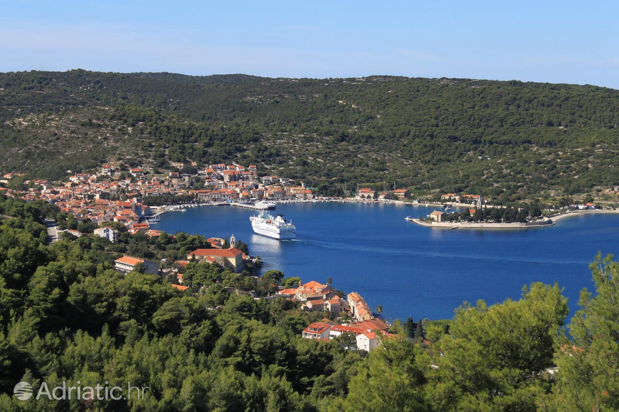 Vis sull'isola Vis (Srednja Dalmacija)