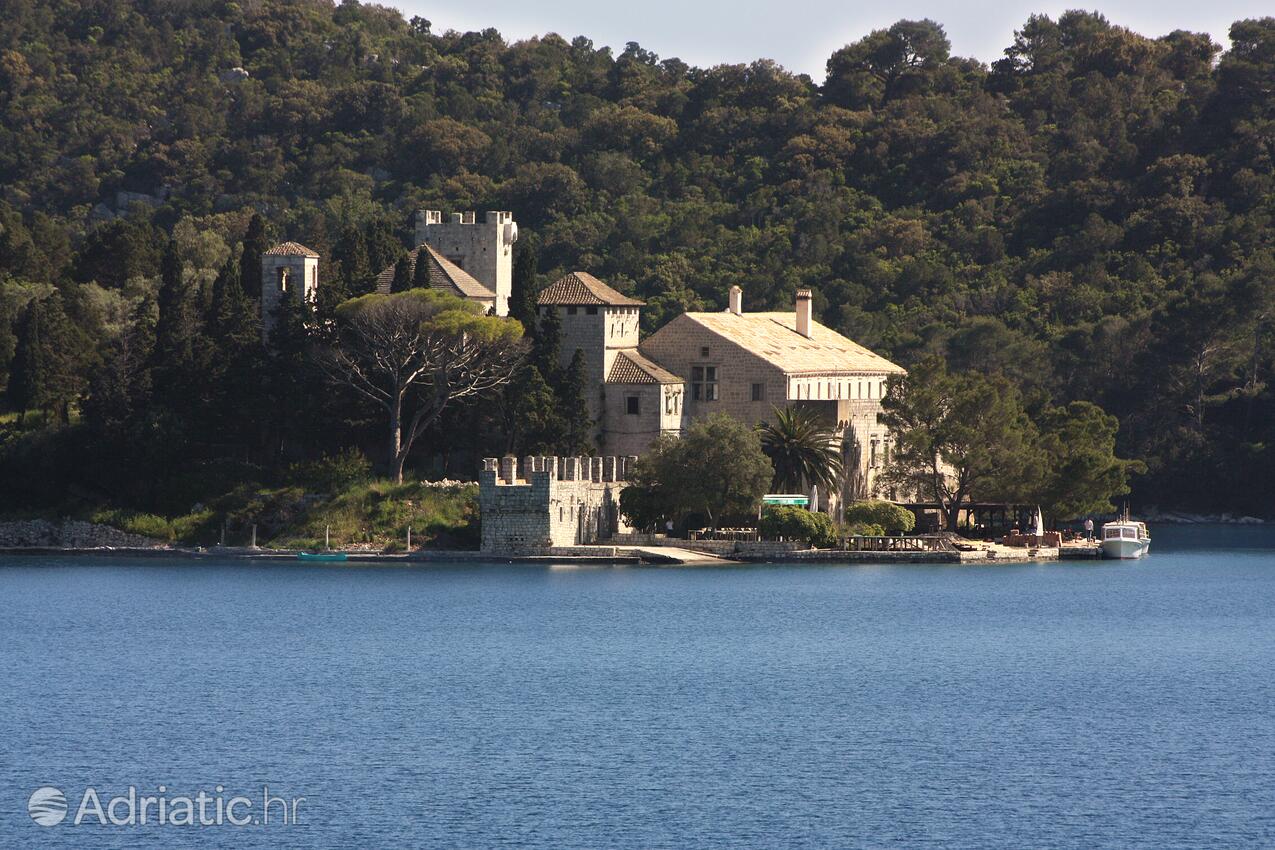 Soline en la isla Mljet (Južna Dalmacija)