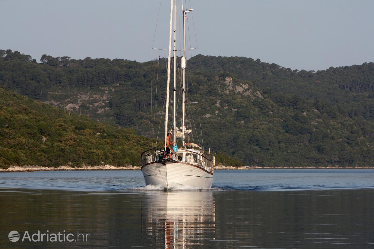 Polače na ostrově Mljet (Južna Dalmacija)