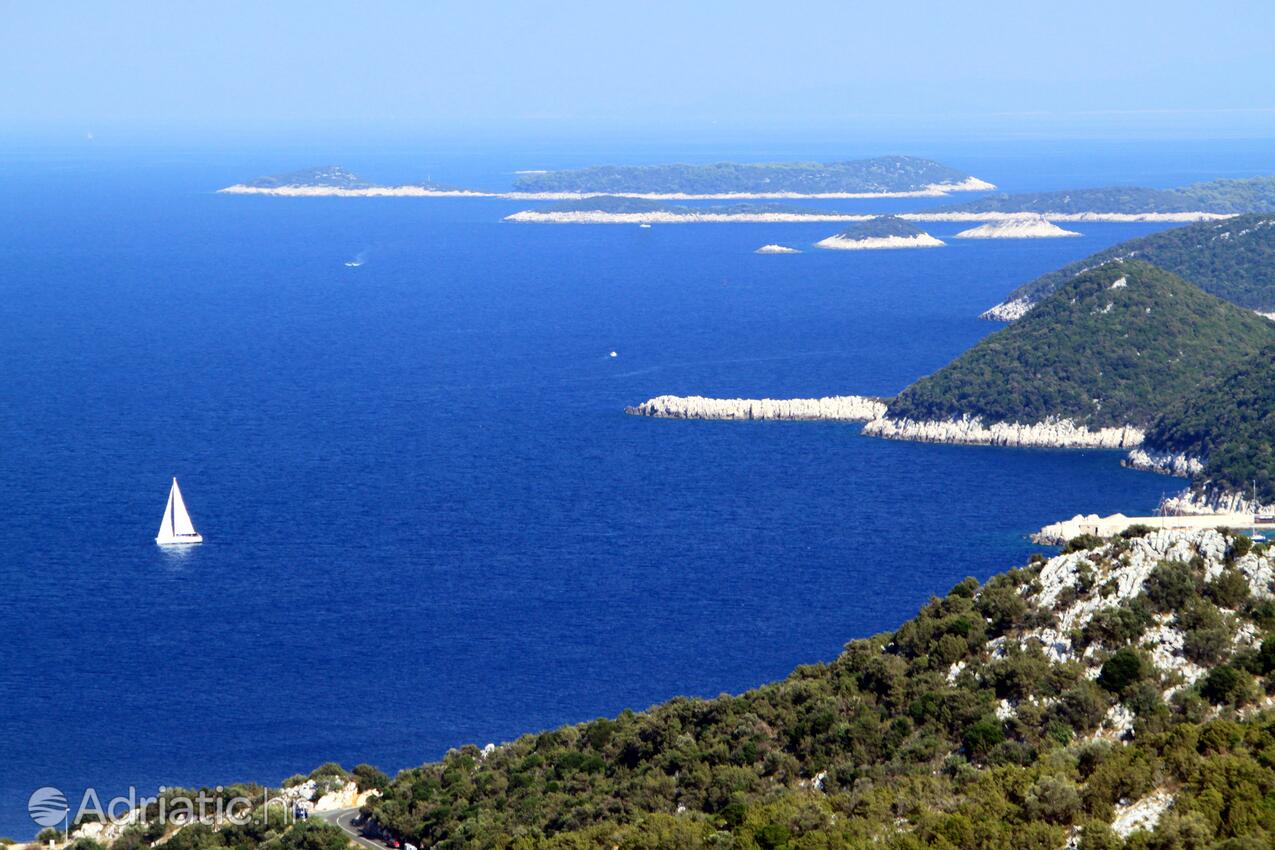 Zaklopatica op de route Lastovo (Južna Dalmacija)