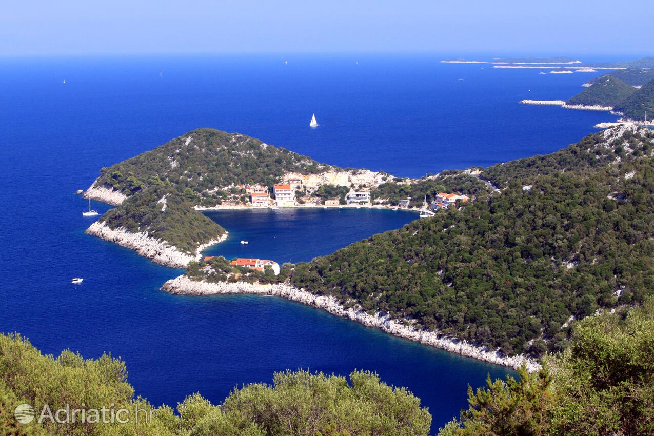 Zaklopatica op de route Lastovo (Južna Dalmacija)