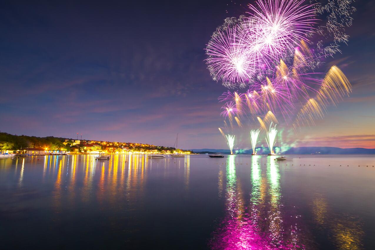 Njivice sull'isola Krk (Kvarner)