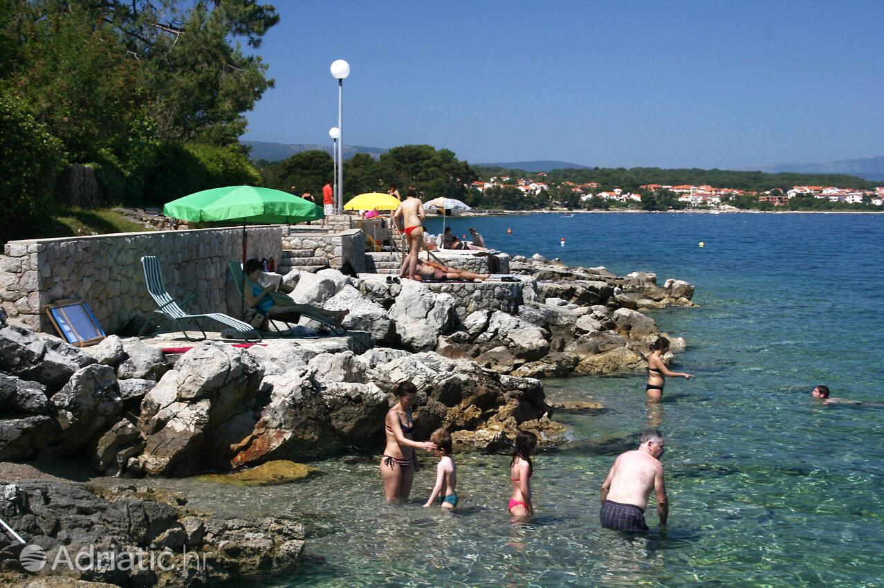 Nearby beaches - Apartments with a parking space Malinska, Krk