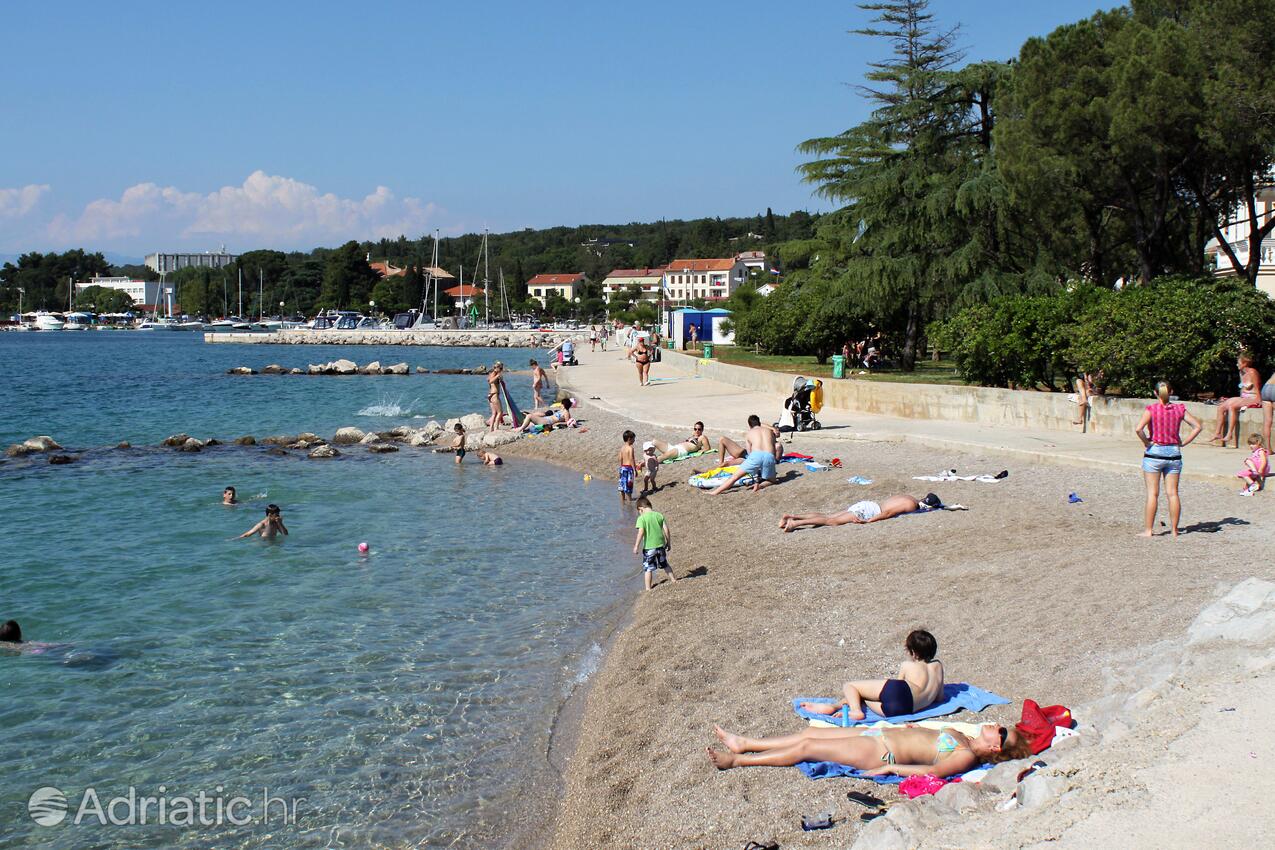 Nearby beaches - Apartments with a parking space Malinska, Krk