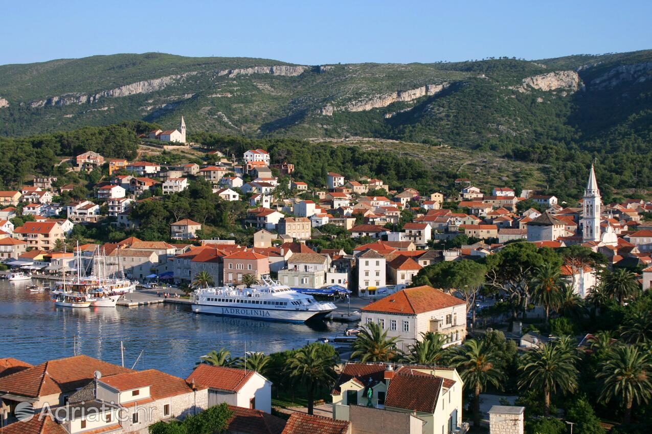 Jelsa острові Hvar (Srednja Dalmacija)