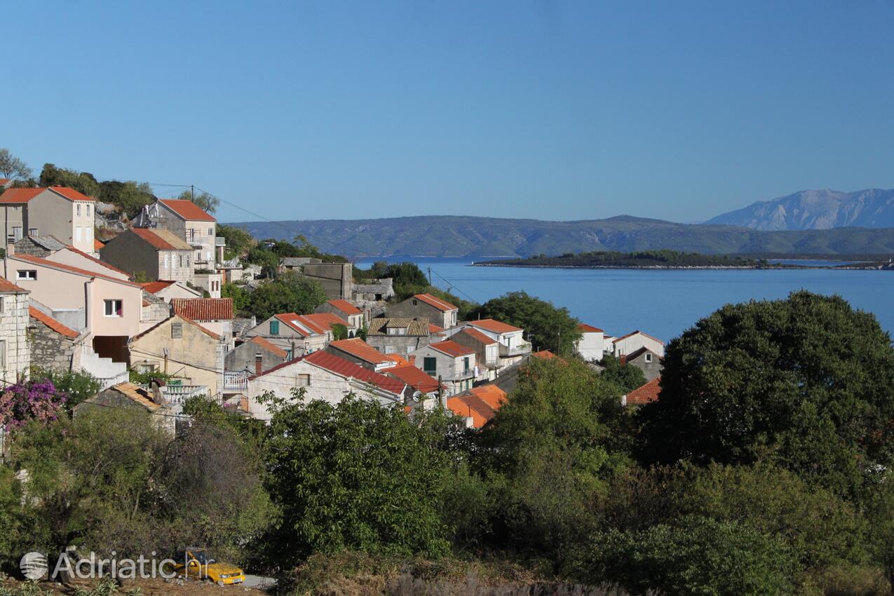 Račišće på otoku Korčula (Južna Dalmacija)