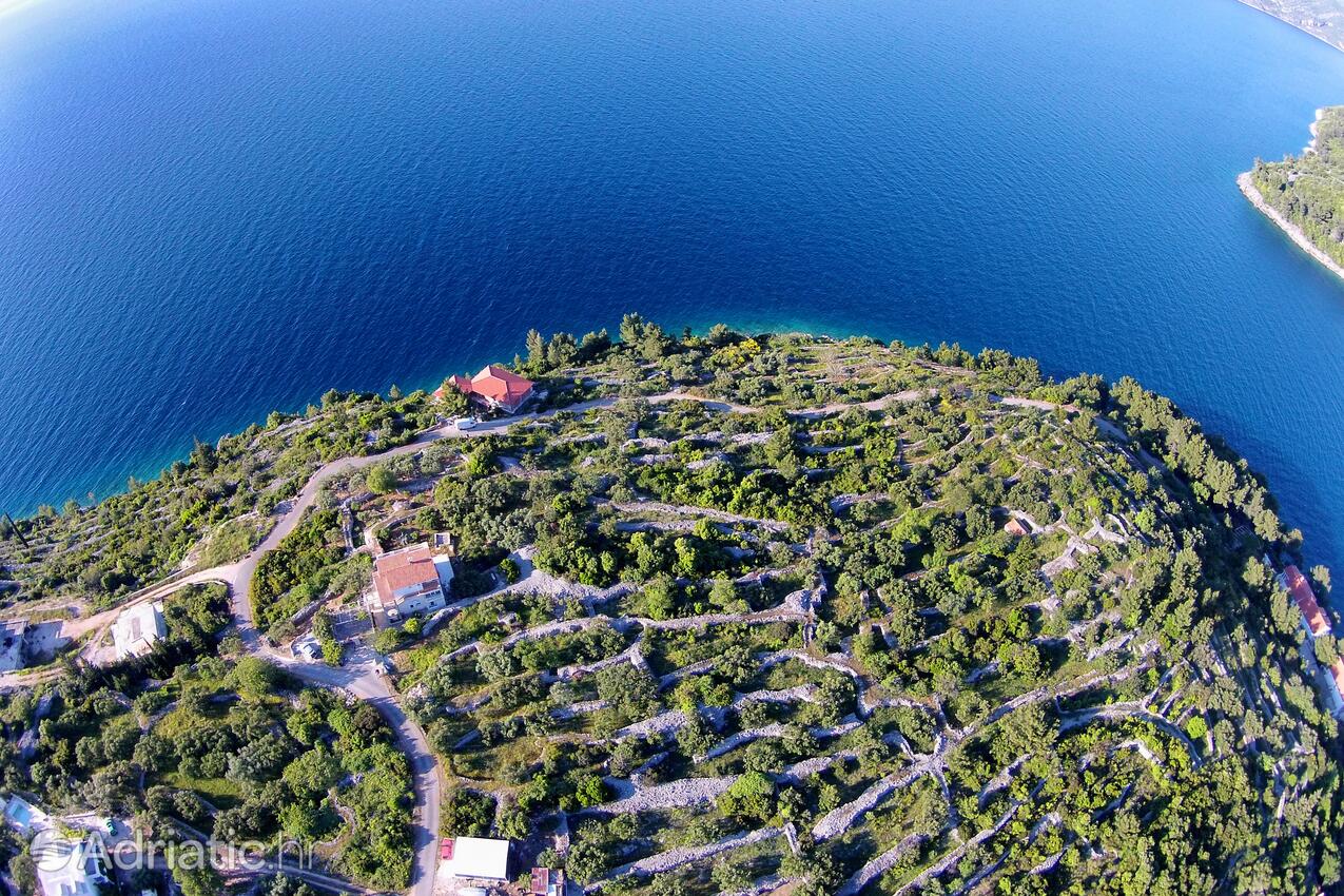 Račišće pe insula Korčula (Južna Dalmacija)