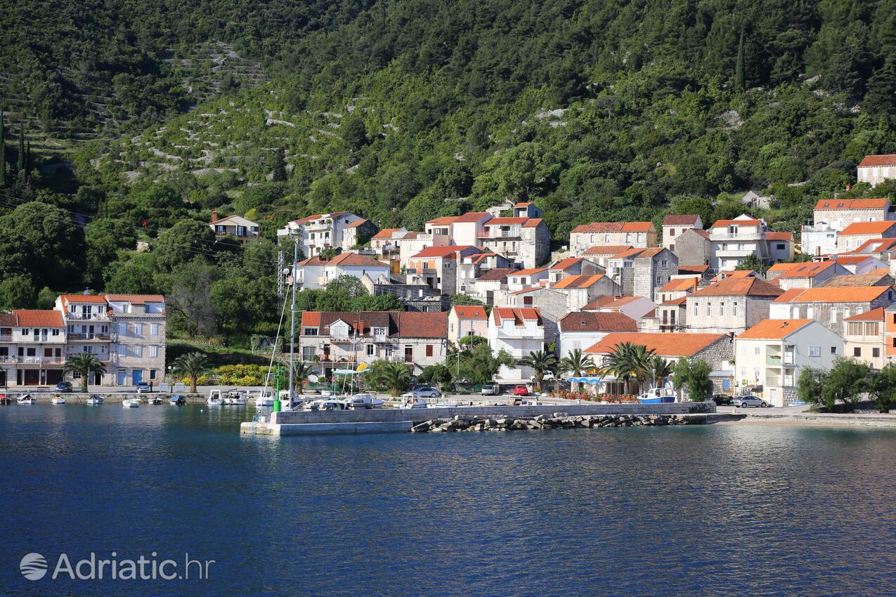 Račišće pe insula Korčula (Južna Dalmacija)