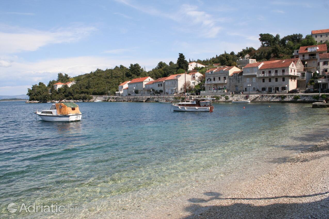 Račišće på otoku Korčula (Južna Dalmacija)